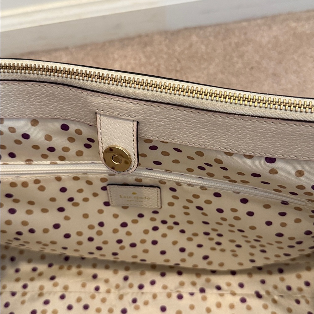 Kate Spade Black and Cream Shoulder Bag - Picture 3 of 3